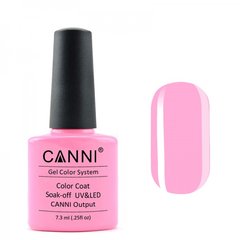 Гель-лак CANNI №236 рожевий, емальГель-лак CANNI №236 рожевий, емаль