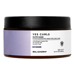 Маска живильна для кучерявого волосся ELGON Yes Curls Nutri Mask 250 млМаска живильна для кучерявого волосся ELGON Yes Curls Nutri Mask 250 мл