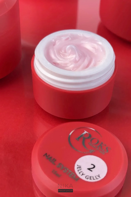 Гель-желе для ногтей ROKS Jelly Gelly №2 15 млГель-желе для ногтей ROKS Jelly Gelly №2 15 мл