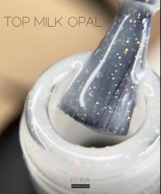 Закріплювач для гель-лаку Crooz Top Milk Opal 8 млЗакріплювач для гель-лаку Crooz Top Milk Opal 8 мл