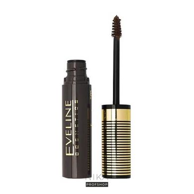 Тушь для бровей EVELINE COSMETICS Brow & Go с микрофиброй стойка 03 Soft Brown 6 млТушь для бровей EVELINE COSMETICS Brow & Go с микрофиброй стойка 03 Soft Brown 6 мл