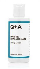 Лосьон для лица Q+A Marine Gyaluronate Tonsng Lotion тонизирующий с гиалуроноволю кислотой 100 млЛосьон для лица Q+A Marine Gyaluronate Tonsng Lotion тонизирующий с гиалуроноволю кислотой 100 мл