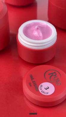Гель-желе для нігтів ROKS Jelly Gelly №3 15 млГель-желе для нігтів ROKS Jelly Gelly №3 15 мл