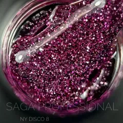 Гель-лак для нігтів світловідбивний SAGA NY DISKO 08, 9 млГель-лак для нігтів світловідбивний SAGA NY DISKO 08, 9 мл