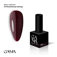 Гель-лак для нігтів GA&MA Базова колекція Basic collection 041 korychnevyy temnyy коричневий темний 10 мГель-лак для нігтів GA&MA Базова колекція Basic collection 041 korychnevyy temnyy коричневий темний 10 м
