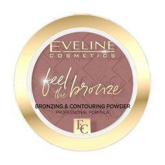Бронзуюча пудра №02 EVELINE Chocolate cake Bronzing & Contouring, 4 гБронзуюча пудра №02 EVELINE Chocolate cake Bronzing & Contouring, 4 г