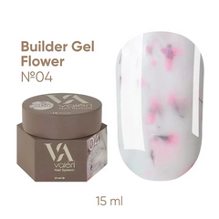 Гель з сухоцвітами VALERI Builder Flower Gel №04 15 млГель з сухоцвітами VALERI Builder Flower Gel №04 15 мл