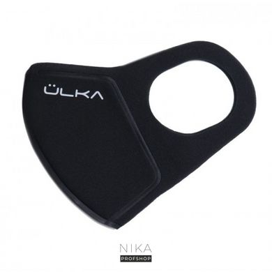 Багаторазова захисна ULKA вугільна маска чорнаБагаторазова захисна ULKA вугільна маска чорна