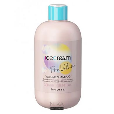 Шампунь INEBRYA Ice cream volume shampoo для тонкого волосся 300млШампунь INEBRYA Ice cream volume shampoo для тонкого волосся 300мл