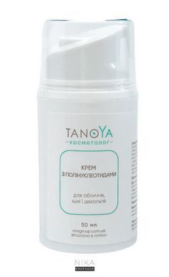 Крем TANOYA з полінуклеотидами для обличчя, щиї і декольте 50 млКрем TANOYA з полінуклеотидами для обличчя, щиї і декольте 50 мл