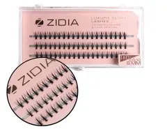 Вії пучкові ZIDIA Cluster Lashes 16D KIM C 0,10 8 мм, 3 стрічкиВії пучкові ZIDIA Cluster Lashes 16D KIM C 0,10 8 мм, 3 стрічки