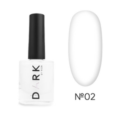 Лак для стемпінгу DARK Stamping Polish №02 білий STICKY, 10 млЛак для стемпінгу DARK Stamping Polish №02 білий STICKY, 10 мл