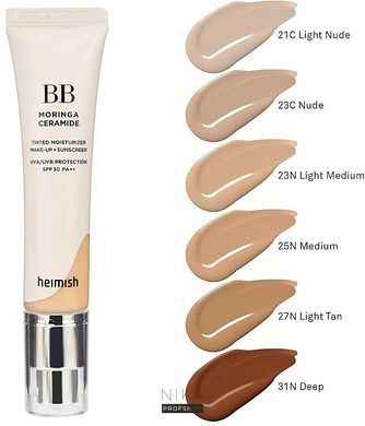 BB Крем Heimish мультифункциональний Moringa Ceramide BB Cream SPF 30 PA++ 23N Light Medium 30 г