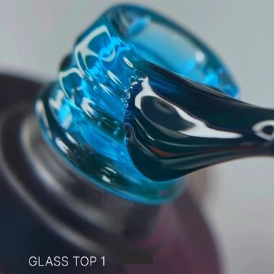Топ без липкого слоя SAGA Professional GLASS 9 мл №01Топ без липкого слоя SAGA Professional GLASS 9 мл №01