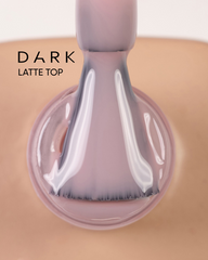 Топ для ногтей DARK Latte Top, 10 млТоп для ногтей DARK Latte Top, 10 мл