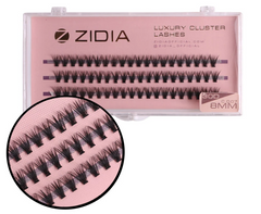 Вії пучкові ZIDIA Cluster Lashes 30D C 0,07*8 мм, 3 стрічкиВії пучкові ZIDIA Cluster Lashes 30D C 0,07*8 мм, 3 стрічки