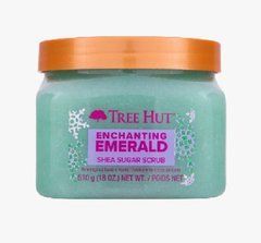 Скраб для тіла Tree Hut Enchanting Emerald Sugar Scrub 510 гСкраб для тіла Tree Hut Enchanting Emerald Sugar Scrub 510 г