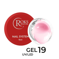 Гель для нігтів будівельний ROKS Builder Gel №19 15 мл