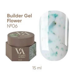 Гель з сухоцвітами VALERI Builder Flower Gel №06 15 млГель з сухоцвітами VALERI Builder Flower Gel №06 15 мл
