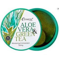 Патчі гідрогелеві для очей ESTHETIC HOUSE Aloe Vera & Green Tea Hydrogel Eye Patch 60 шт