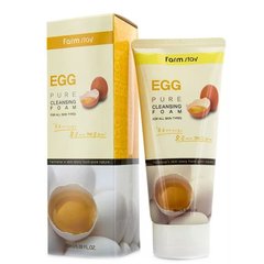 Пінка очищаюча FARM STAY Egg Pure Cleansing Foam з екстрактом яйця 180 млПінка очищаюча FARM STAY Egg Pure Cleansing Foam з екстрактом яйця 180 мл