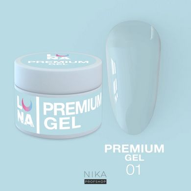 Гель LUNA Premium gel №1 30 мл