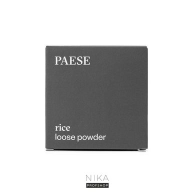 Пудра розсипна PAESE Рисова прозора Rice Powder 15 гПудра розсипна PAESE Рисова прозора Rice Powder 15 г