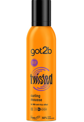 Мус для волосся Schwarzkopf Prof got2be twisted curling mousse, 250 гМус для волосся Schwarzkopf Prof got2be twisted curling mousse, 250 г
