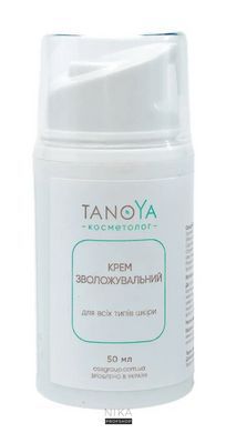 Крем TANOYA зволожуючий універсальний для всіх типів шкіри 50 млКрем TANOYA зволожуючий універсальний для всіх типів шкіри 50 мл