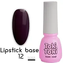 База для гель-лаку Toki-Toki Lipstick Base LB12 5 мл, 5.0