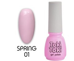 Гель-лак Toki-Toki Spring SP01 5 мл, 5.0