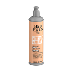 ШампуньTIGI Bed Head Be Moisture Maniac безсульфатний для тьмяного та сухого волосся, 400 млШампуньTIGI Bed Head Be Moisture Maniac безсульфатний для тьмяного та сухого волосся, 400 мл