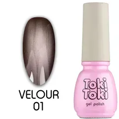 Гель-лак для нігтів Toki-Toki Velour VR 01, 5 мл.Гель-лак для нігтів Toki-Toki Velour VR 01, 5 мл.