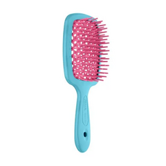 Щітка JANEKE Superbrush Small бірюза з рожевимЩітка JANEKE Superbrush Small бірюза з рожевим