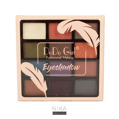Тіні DODO GIRL PROFESSIONAL MAKEUP D3168 №02