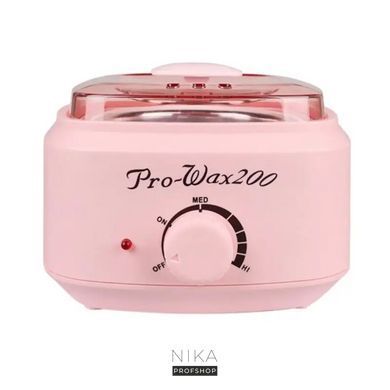 Воскоплав PRO WAX-200 500 мл Білий/РожевийВоскоплав PRO WAX-200 500 мл Білий/Рожевий