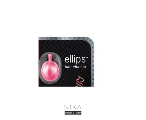 Вітаміни для волосся ELLIPS "Відновлення волосся" з прокератиновим комплексом 1 шт рожеві преламутрВітаміни для волосся ELLIPS "Відновлення волосся" з прокератиновим комплексом 1 шт рожеві преламутр