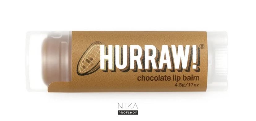 Бальзам для губ Hurraw! Chocolate Lip Balm 4,8 гБальзам для губ Hurraw! Chocolate Lip Balm 4,8 г