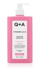 Вітамінізована олія для душу Q+A Vitamin A.C.E. Cleansing Shower Oil 250 млВітамінізована олія для душу Q+A Vitamin A.C.E. Cleansing Shower Oil 250 мл