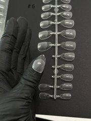 Геловые типсы NAIL APEX №5 Короткий миндаль матГеловые типсы NAIL APEX №5 Короткий миндаль мат