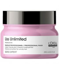 Маска LOREAL SERIE EXPERT Liss Unlimited для розгладження неслухняного волосся 250 млМаска LOREAL SERIE EXPERT Liss Unlimited для розгладження неслухняного волосся 250 мл