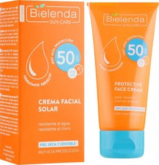Крем для лиця Bielenda Sun Care SPF 50 для змішаної і жирної шкіриКрем для лиця Bielenda Sun Care SPF 50 для змішаної і жирної шкіри