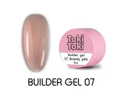 Гель для нігтів Toki-Toki Builder Gel №07 Brandy pink,5 мл.Гель для нігтів Toki-Toki Builder Gel №07 Brandy pink,5 мл.