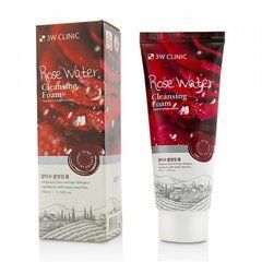 Пенка для умывания с экстратом розы 3W CLINIC Rose Water Foam Cleansing 100млПенка для умывания с экстратом розы 3W CLINIC Rose Water Foam Cleansing 100мл