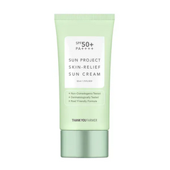 Успокаивающий солнцезащитный крем THANK YOU FARMER Sun Project Skin Relief Sun Cream 50 млУспокаивающий солнцезащитный крем THANK YOU FARMER Sun Project Skin Relief Sun Cream 50 мл