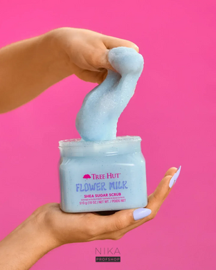 Скраб для тіла Tree Hut Flower Milk Scrub 510 гСкраб для тіла Tree Hut Flower Milk Scrub 510 г