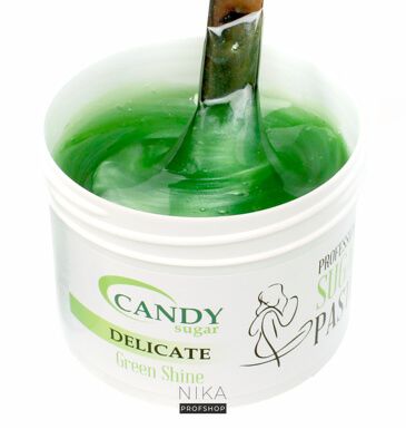 Паста для шугарингу CANDY SUGAR Sugar Paste GREEN Shine SOFT 600г