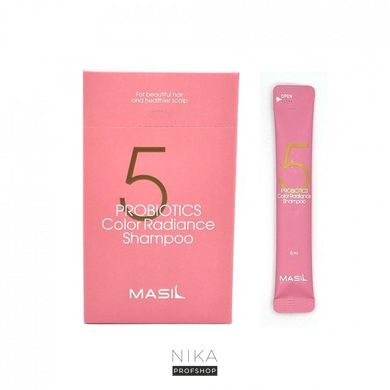 Шампунь MASIL 5 Probiotics Color Radiance для волос сияние, защита цвета 8 мл сашеШампунь MASIL 5 Probiotics Color Radiance для волос сияние, защита цвета 8 мл саше