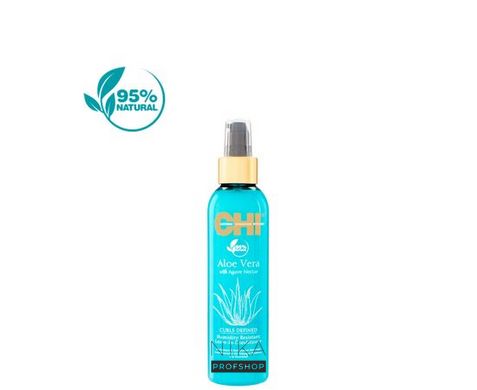 Спрей-кондиционер из алоэ для вьющихся волос CHI Aloe Vera Leave-in Conditioner 177 млСпрей-кондиционер из алоэ для вьющихся волос CHI Aloe Vera Leave-in Conditioner 177 мл