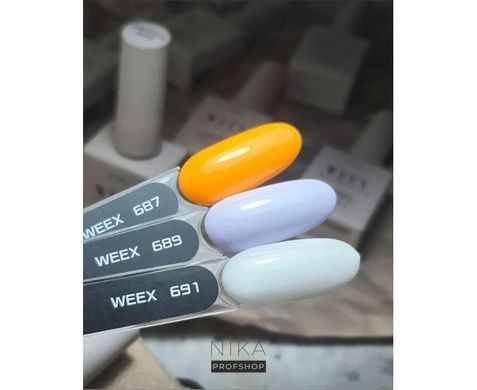 Гель-лак для ногтей WEEX № 687, 11 млГель-лак для ногтей WEEX № 687, 11 мл